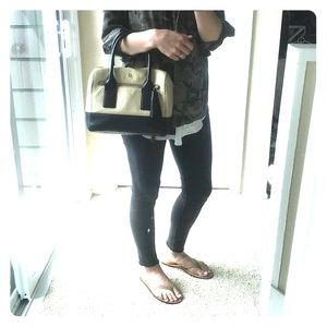 Kate Spade Cream and Black Purse